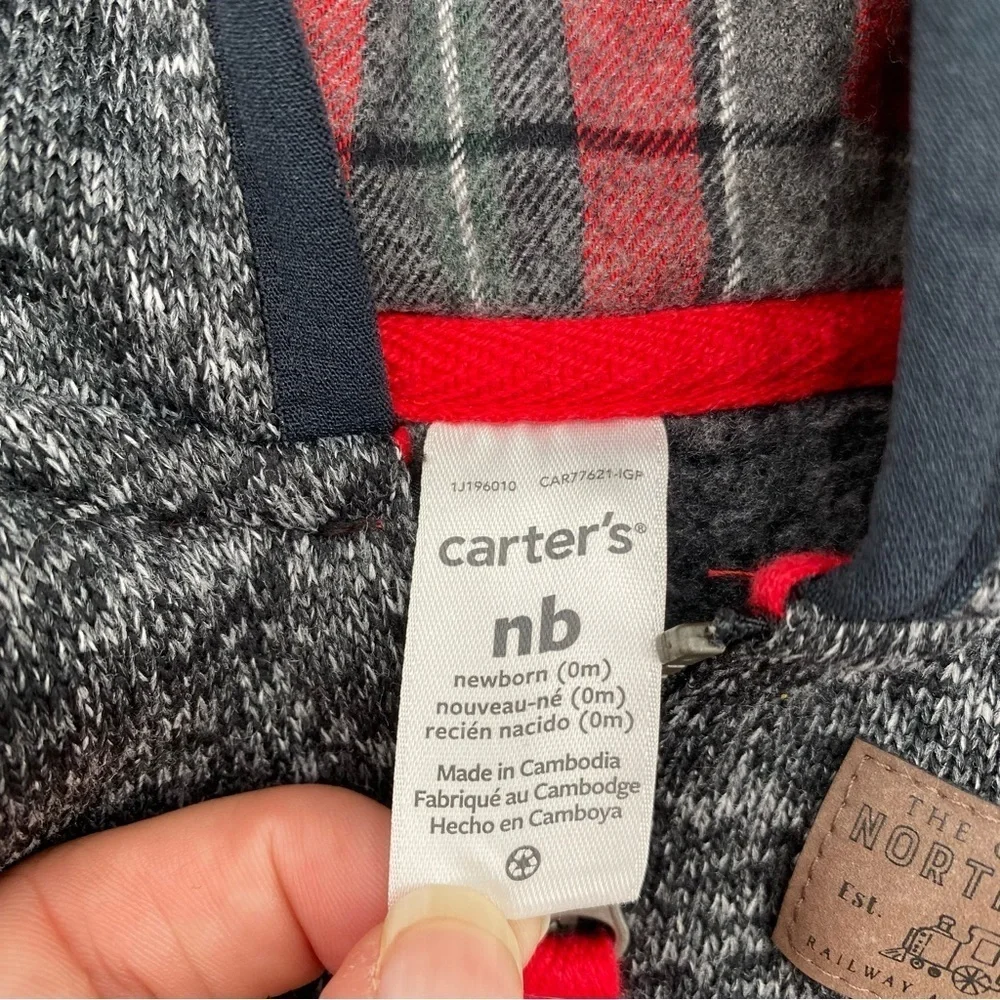 Carters plaid winter